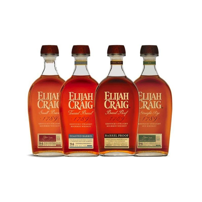 Elijah Craig Whiskey Family Bundle