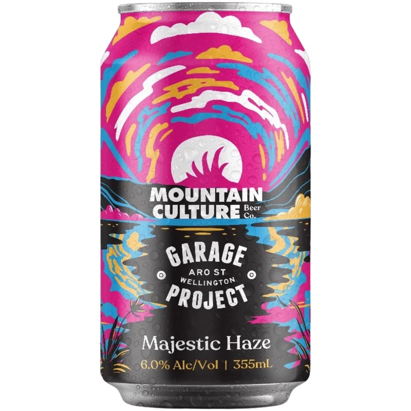 Mountain Culture Beer Co Majestic Haze X Garage Project 16 Pack Cans 355ml