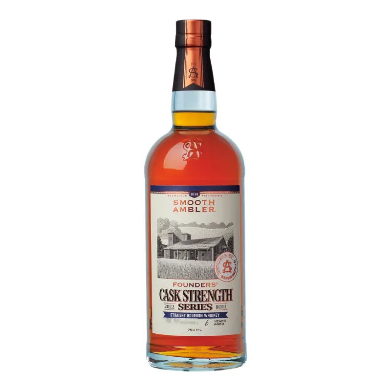 Smooth Ambler Founders Cask Strength Series Bourbon 750mL