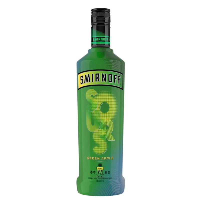 Smirnoff Sours Green Apple Vodka