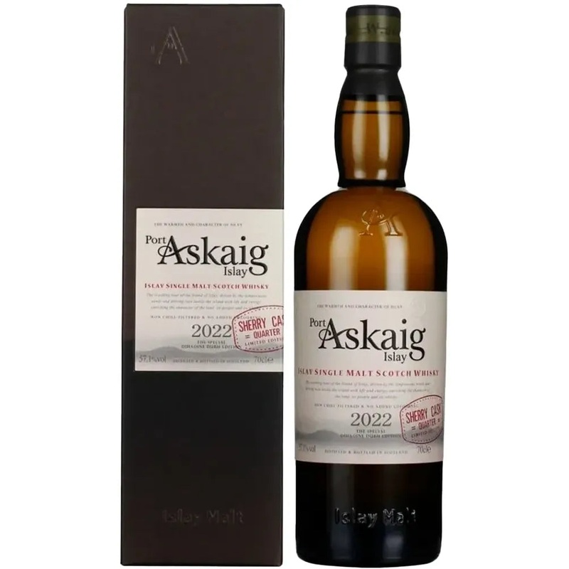 Port Askaig Islay Sherry Quarter Cask Dihaoine Edition + Gift Box 700ml