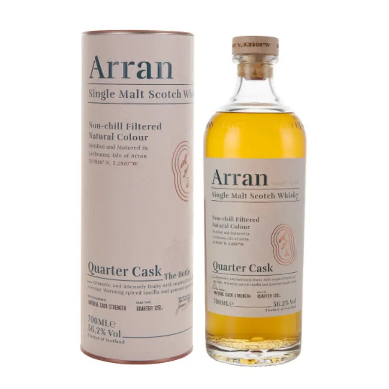 Arran Quarter Cask ‘The Bothy’ Single Malt Scotch Whisky 700mL