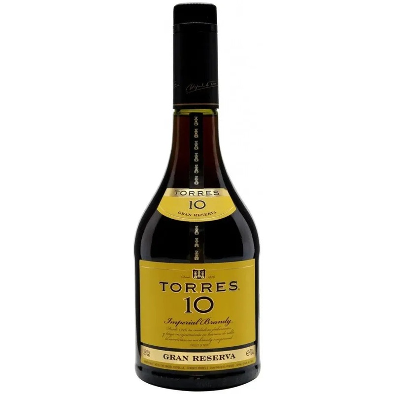 Torres 10 Year Old Gran Reserva Brandy 700ml