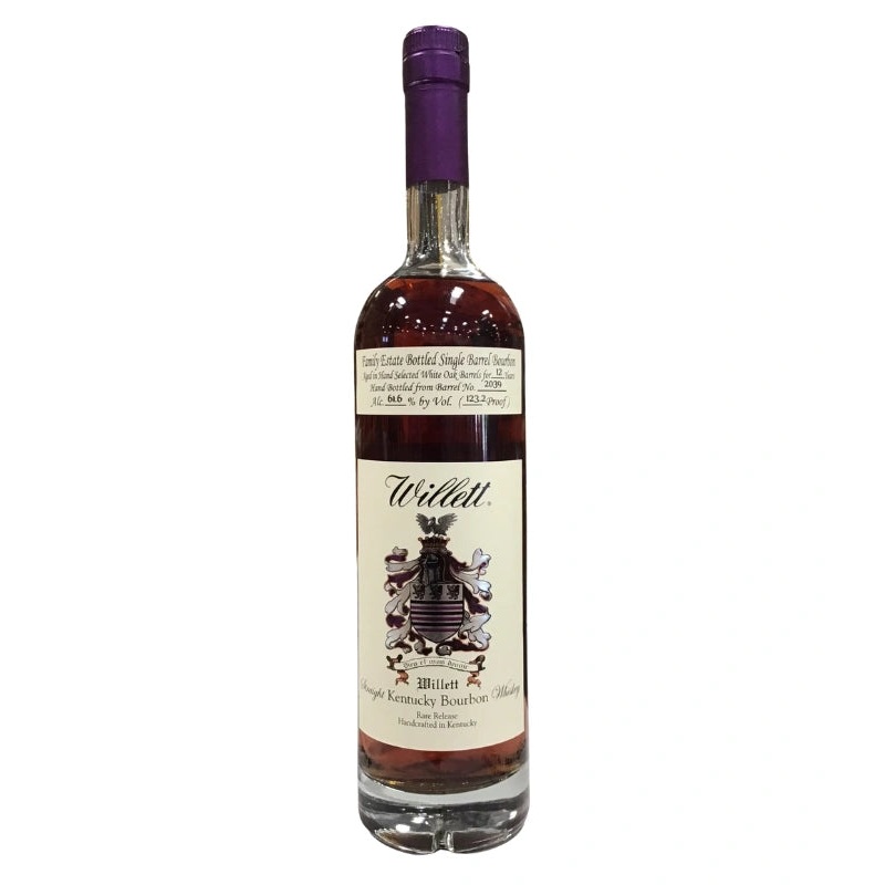Willett Family Estate 12 Year Single Barrel Bourbon  Private Select #2039 123.2 Proof