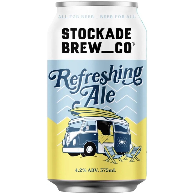 Stockade Refreshing Ale 375ml|Case (16)