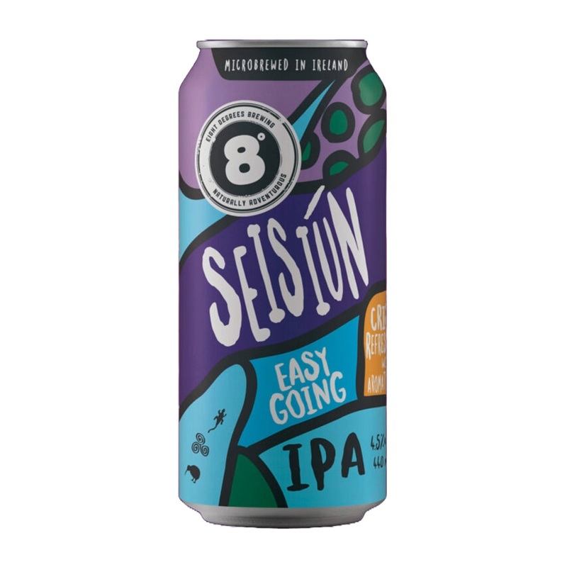 8 Degrees Seisiun IPA 44cl Can