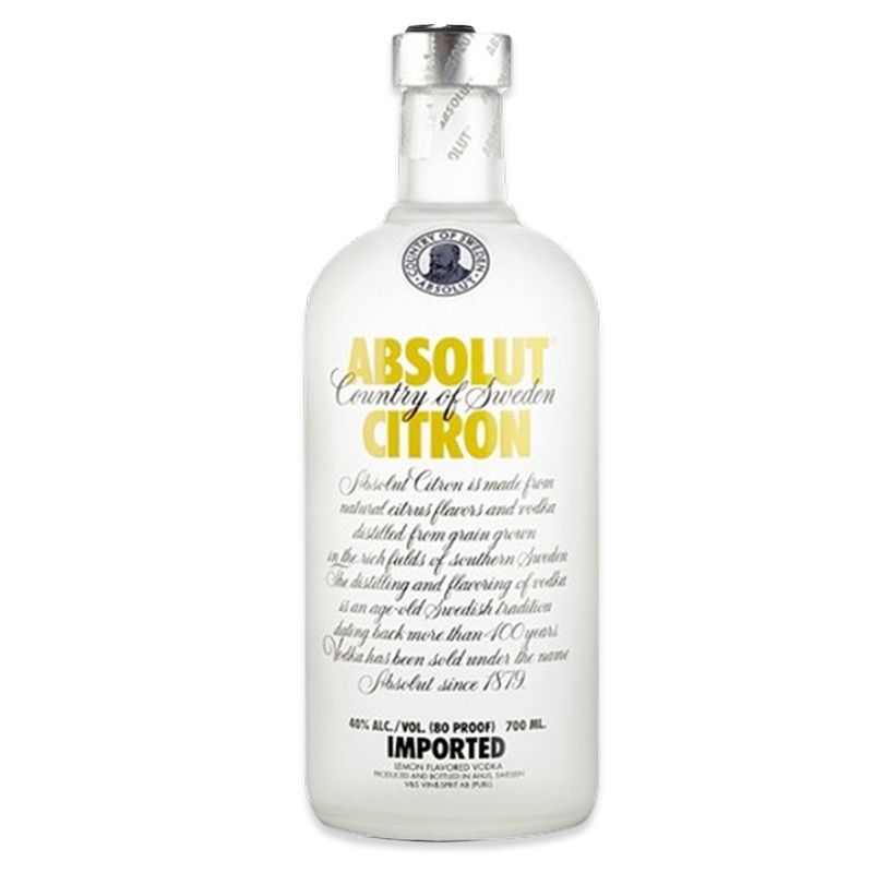 Absolut Citron Vodka 70cl