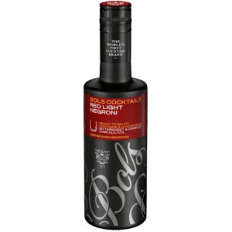 Bols Cocktails Red Light Negroni Ready To Drink 375ml