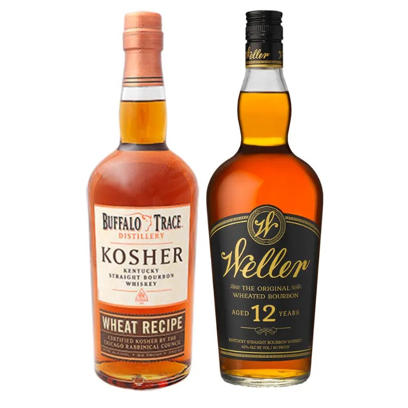 Buffalo Trace Kosher and Weller 12 Wheated Bundle