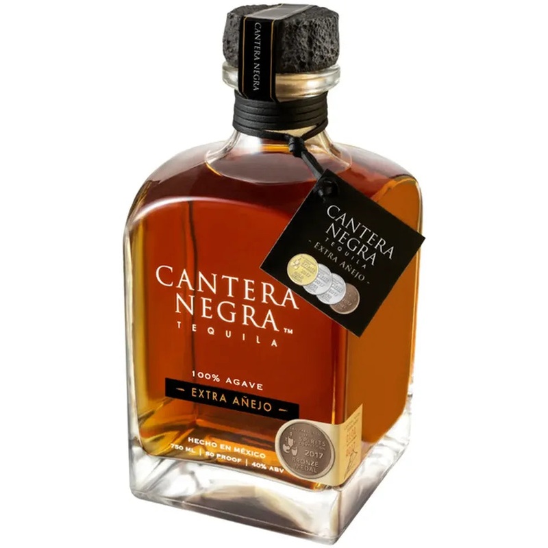 Cantera Negra Extra Anejo Tequila 750ml