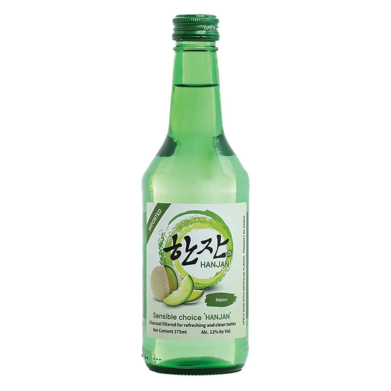 HanJan Melon Soju 375mL