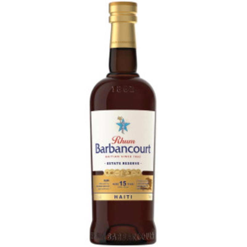 Rhum Barbancourt Estate Reserve 15 Year Old Haitian Rum 750ml