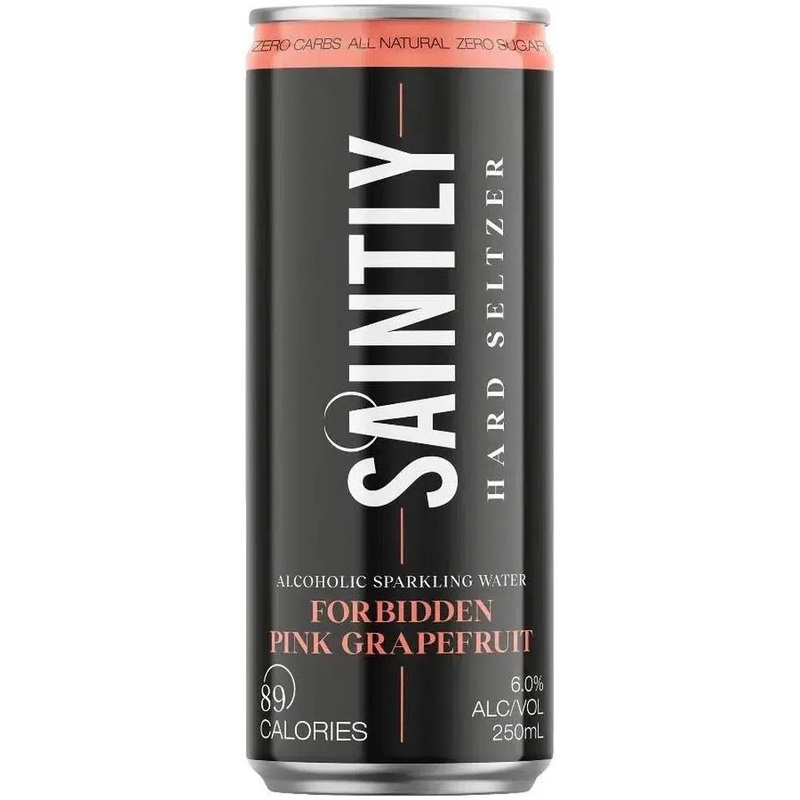 Saintly Forbidden Pink Grapefruit Hard Seltzer 250ml