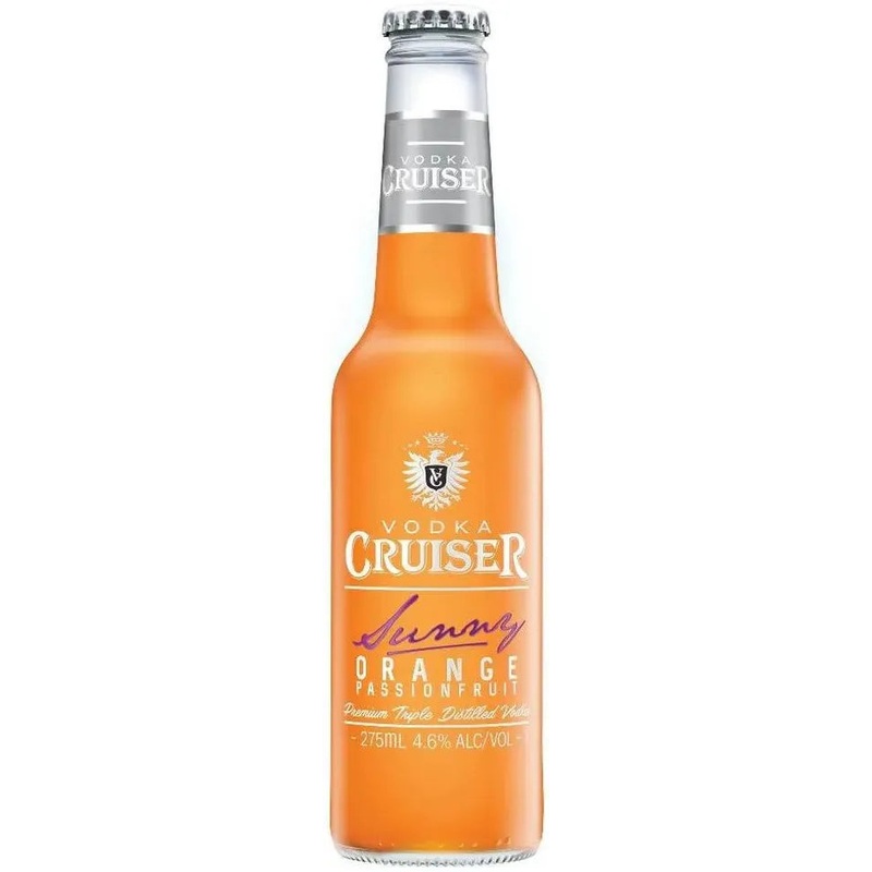 Vodka Cruiser Sunny Orange & Passionfruit 275ml
