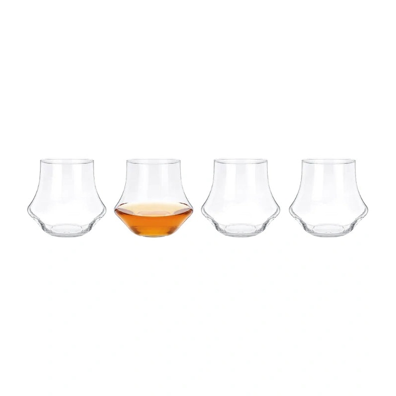 Whiskey 12 oz Tasting Glasses, Set of 4 by True Brands