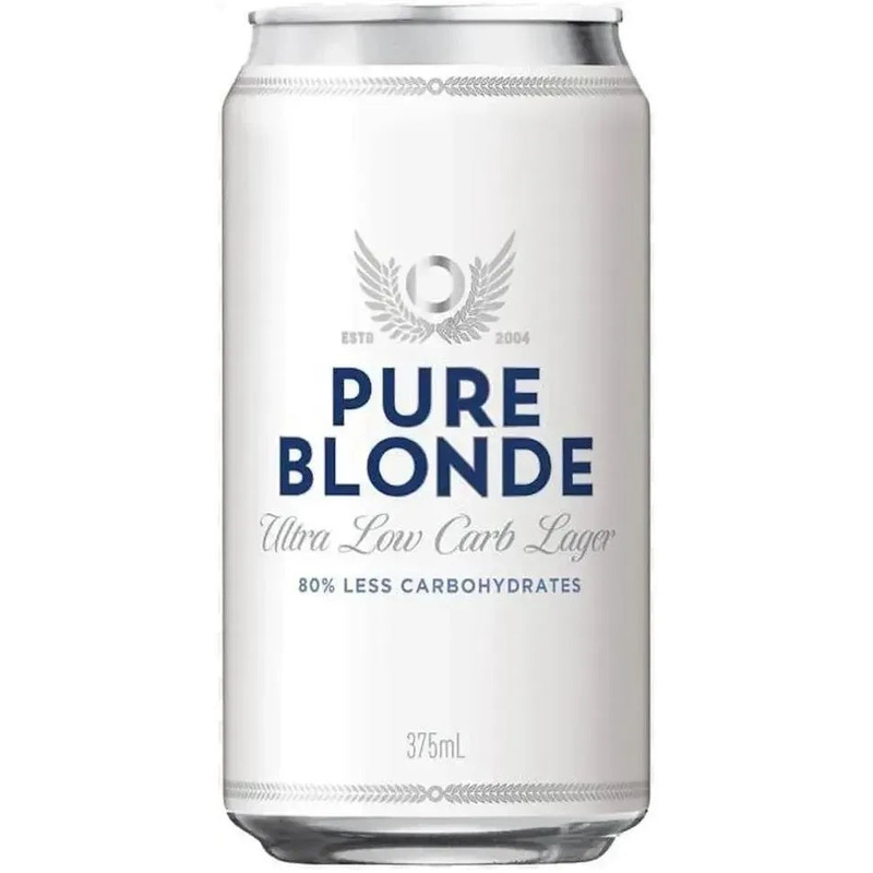 Pure Blonde Ultra Low Carb Lager Can 375ml