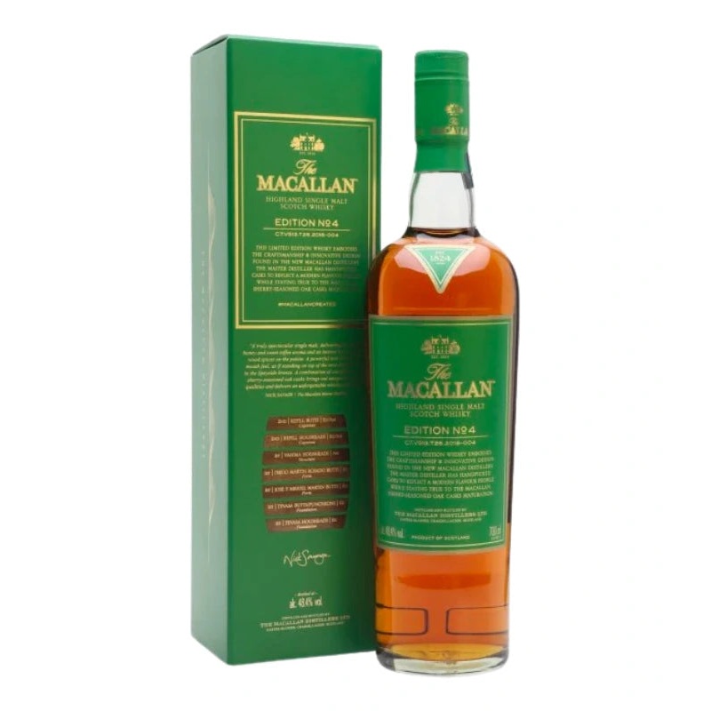 The Macallan Edition No. 4 Single Malt Scotch Whisky 750mL