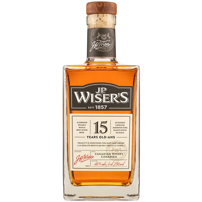 WISERS 15YR CANADIAN WHISKY 750ML @ Sage Hill [1008294]