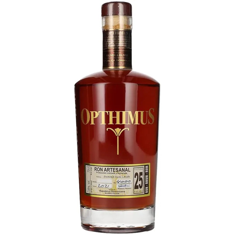 Opthimus 25 Year Old Dominican Rum 700ml