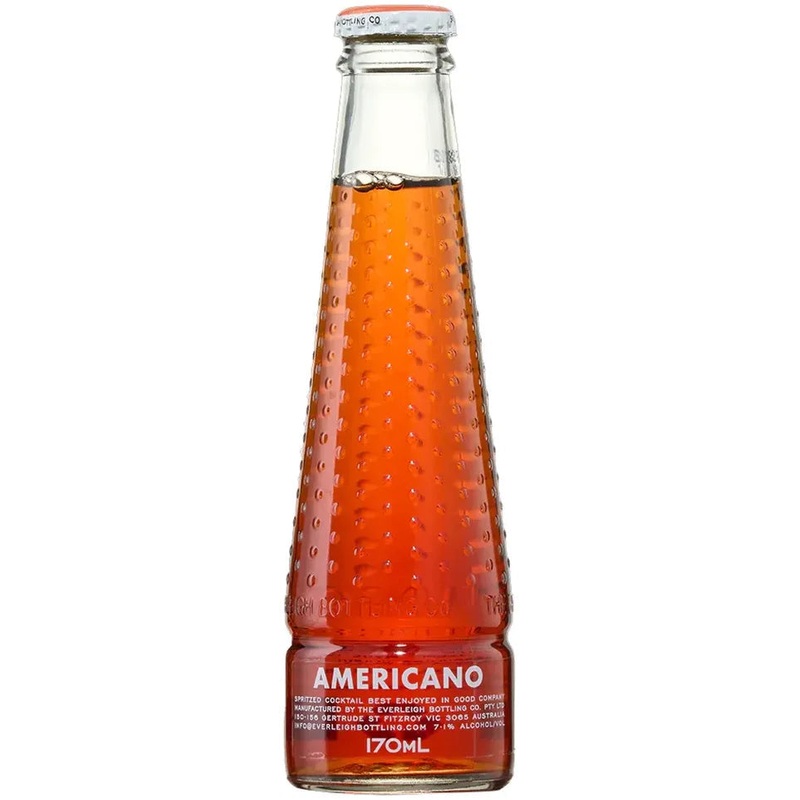 The Everleigh Bottling Co Americano Sparkling Bottled Cocktail 4 Pack 170ml