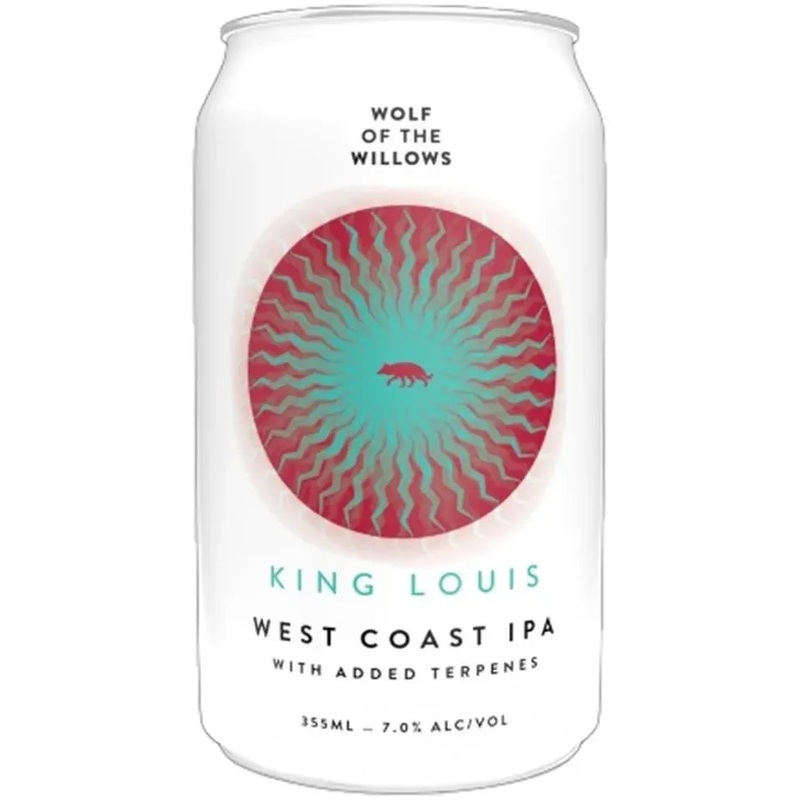 Wolf Of The Willows King Louis Terpene West Coast IPA 355ml