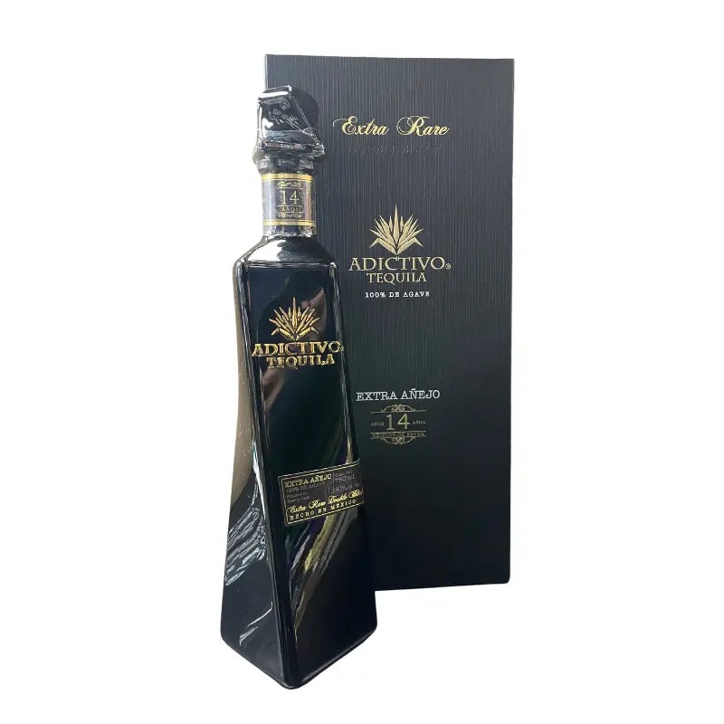 Adictivo 14 Years Extra Rare Double Black Extra Anejo King’s Edition Tequila 750mL