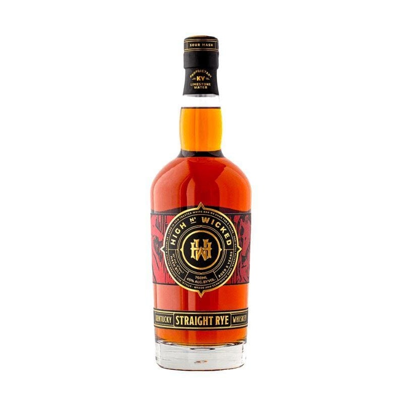 High N’ Wicked Kentucky Straight Rye Whiskey 750mL