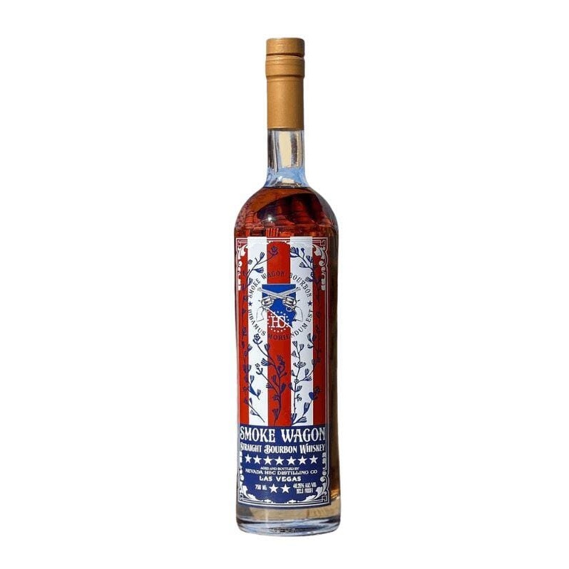 Smoke Wagon Red White & Blue 2022 Edition Straight Bourbon Whiskey 750mL
