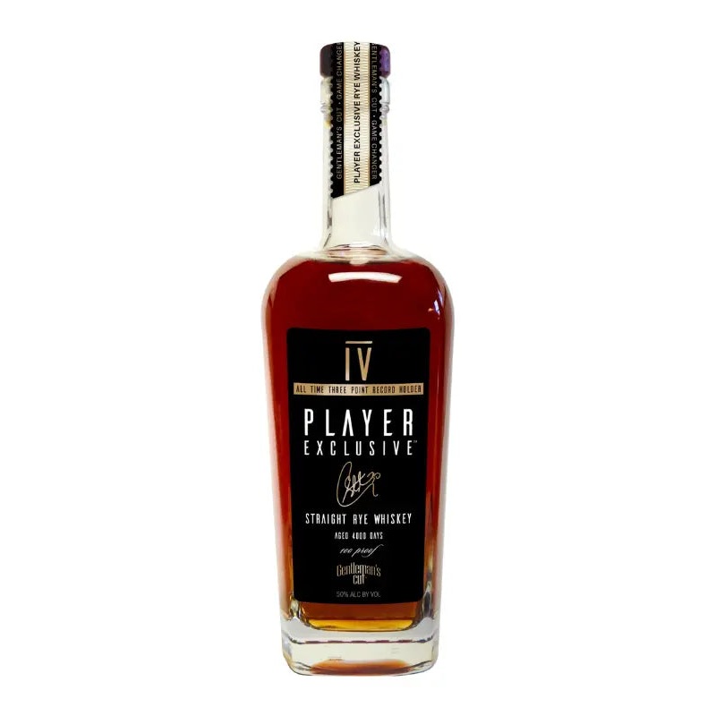 Gentleman’s Cut Player Exclusive Straight Rye Whiskey IV By Stephen Curry 750mL