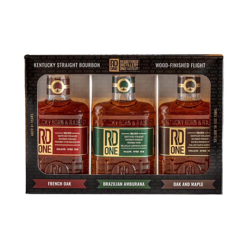 RD One Kentucky Straight Bourbon Wood-Finished Flight (3 x 200mL)