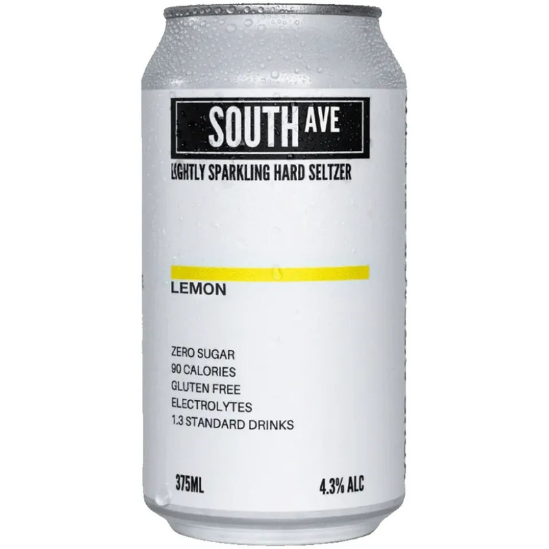 South Ave Seltzer Lemon Seltzer 375ml
