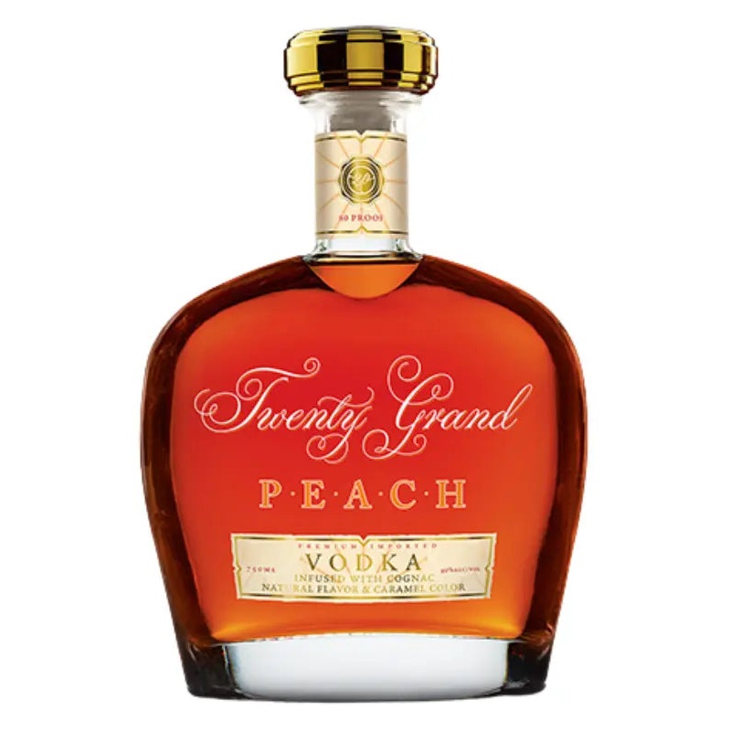 Twenty Grand Peach Vodka Infused with Cognac 750mL
