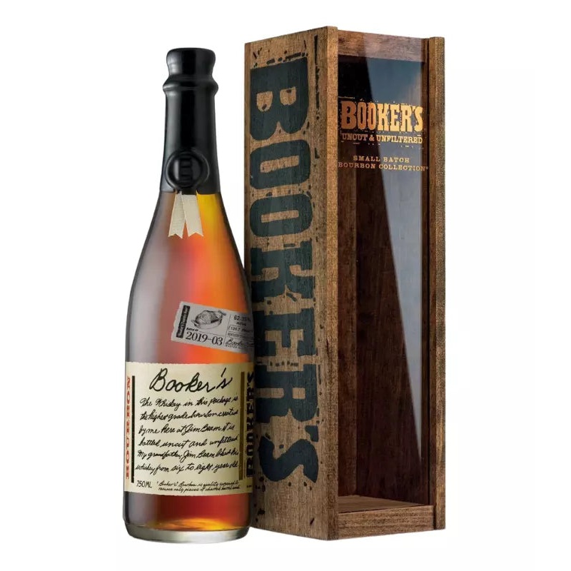Bookers Bourbon Batch 2019-03 Country Ham Whiskey 750mL