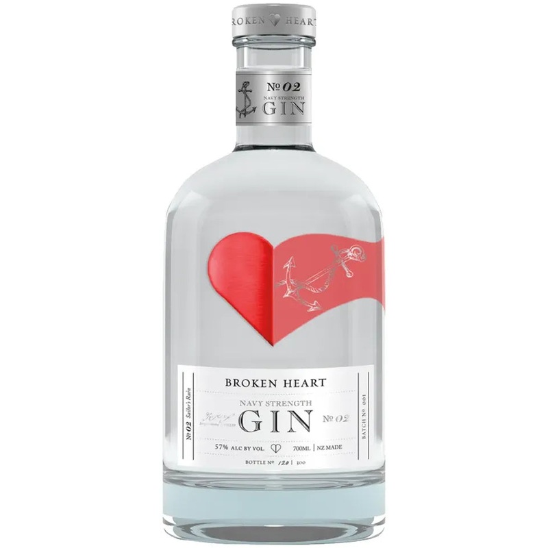 Broken Heart Spirits Navy Strength Gin 700ml