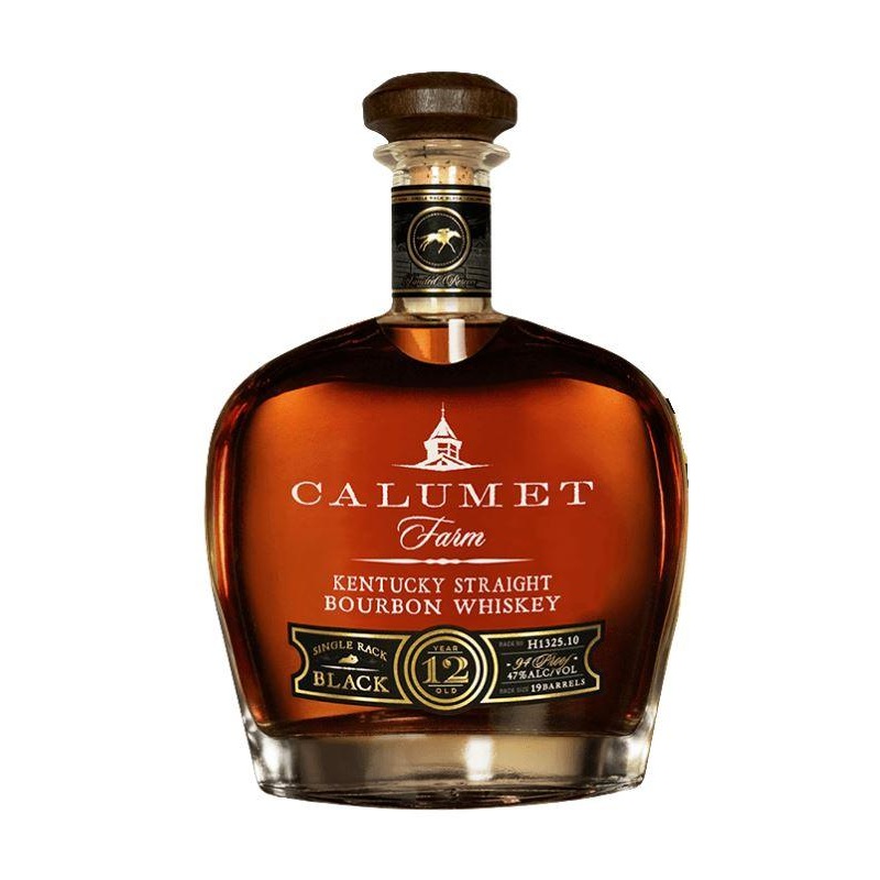 Calumet Single Rack Black 12 Year Old Bourbon Whiskey 750mL