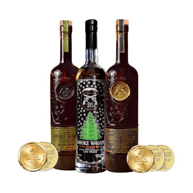 Smoke Wagon Bourbon Whiskey Bundle