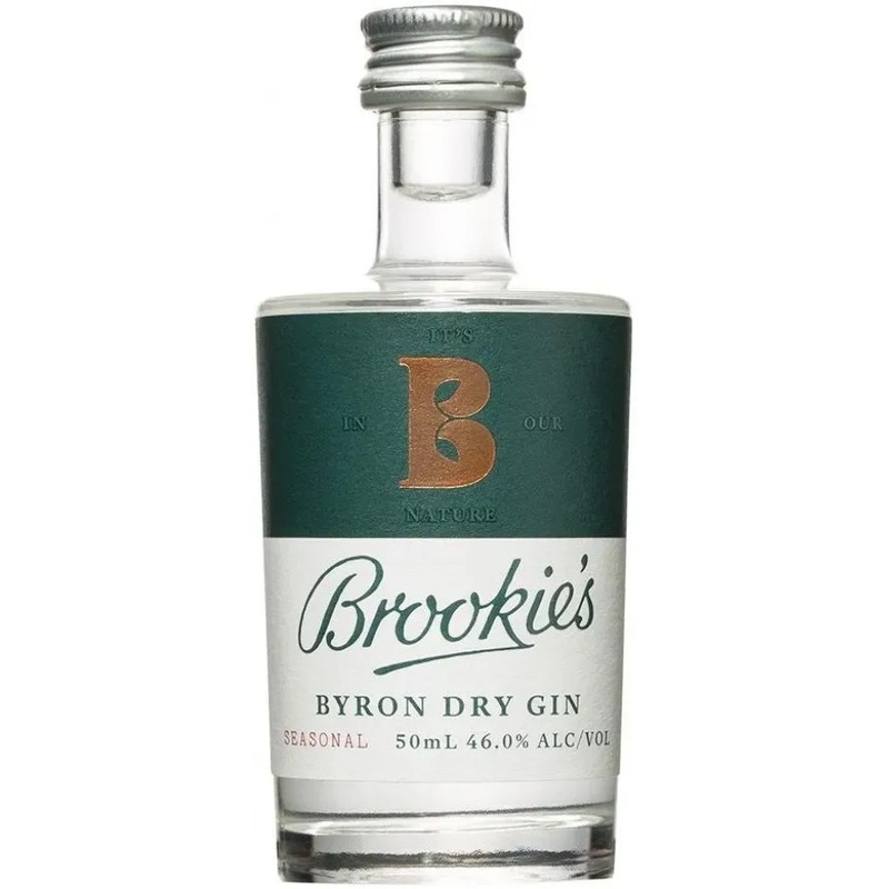 Brookie’s Byron Dry Gin Pack of 12 50ml