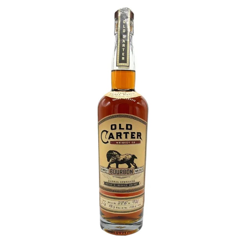 Old Carter Straight Bourbon Whiskey Very Small Batch 2-CA 2022 Release