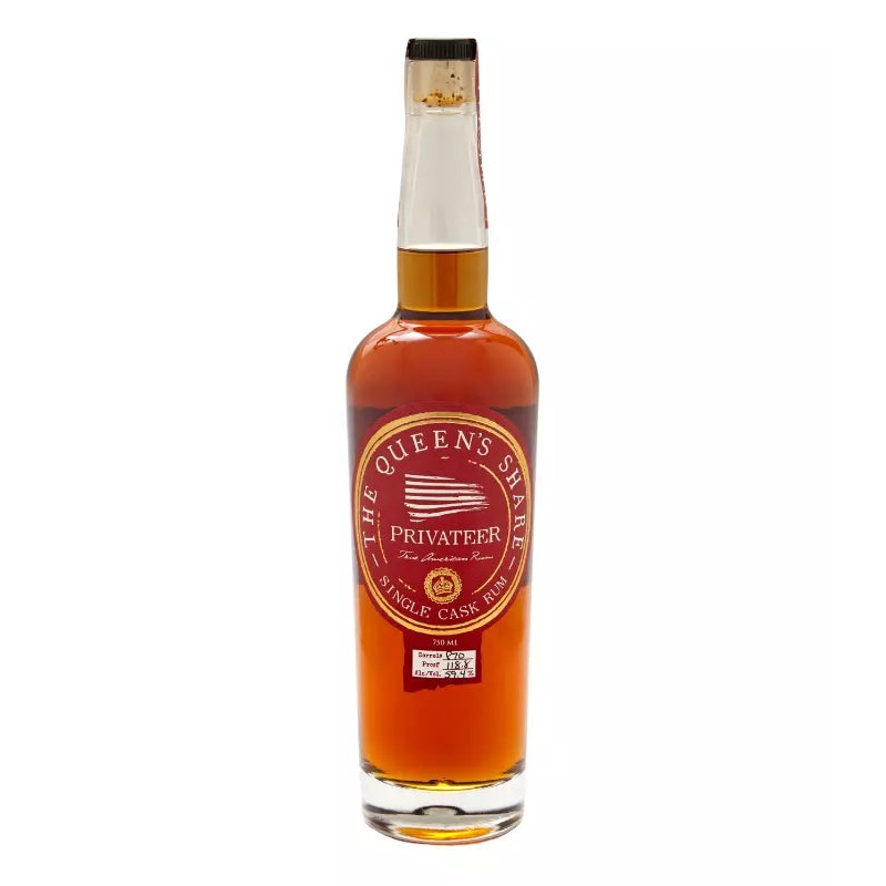 Privateer Queen’s Share Cask Strength American Rum 750mL