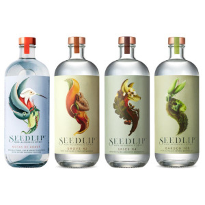 Seedlip Distilled Non-Alcoholic Spirits Mixed 4 Pack
