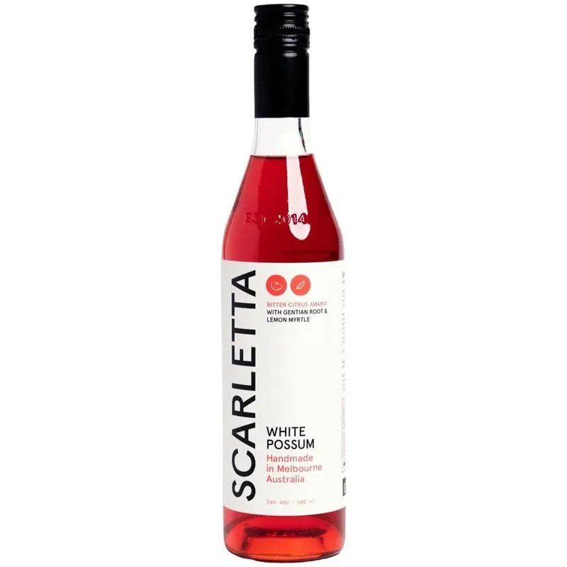 White Possum Scarletta Bitter Citrus Amaro 500ml