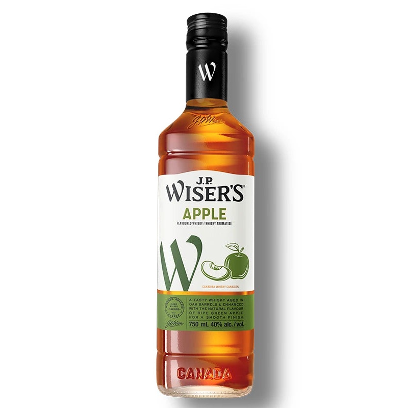 WISERS APPLE WHISKY 750ML @ MacTaggart Ridge [1008178]
