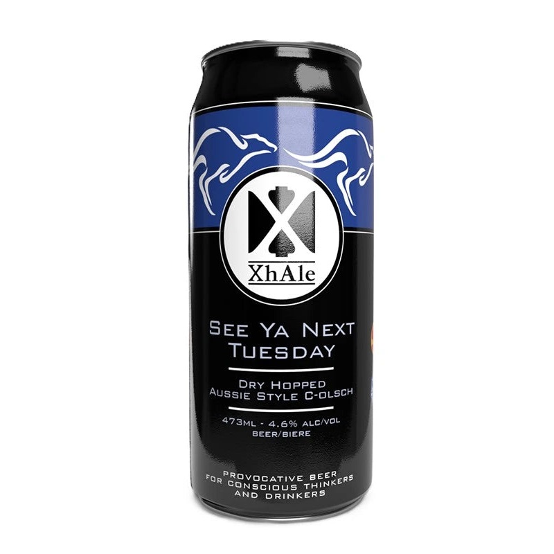 XHALE SEE YA NEXT TUESDAY AUSSIE KOLSCH 473ML 4PK CAN @ Windermere [1033764]