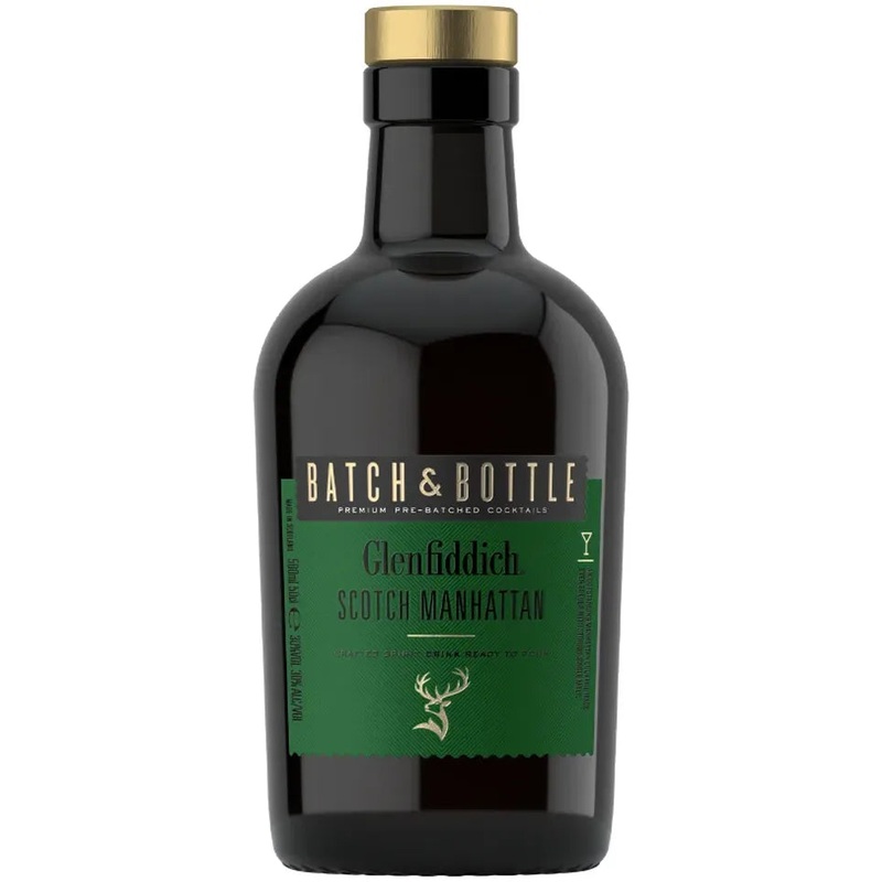 Batch & Bottle Glenfiddich Scotch Manhattan Cocktail 500ml
