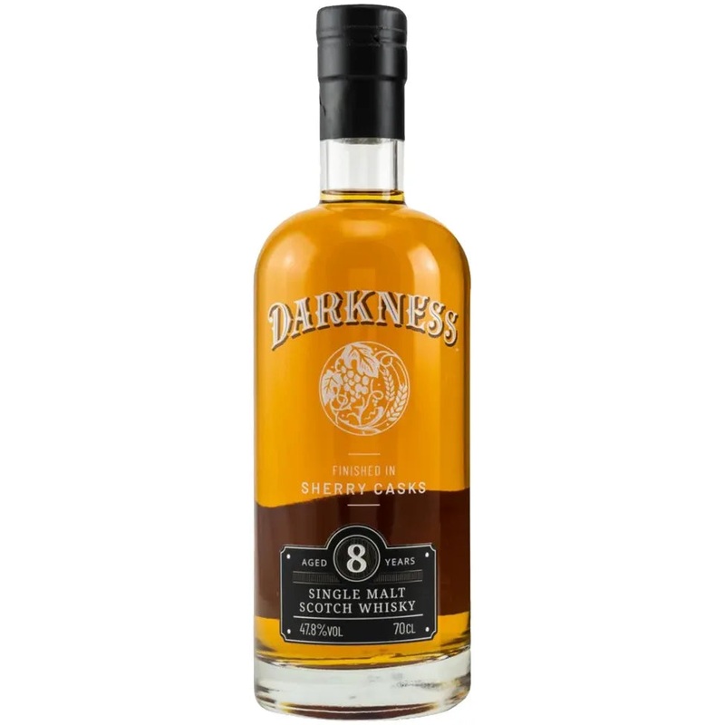 Darkness 8 Year Old Single Malt Whisky 700ml