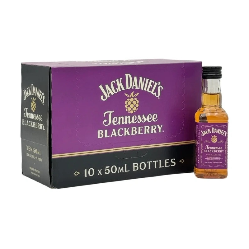 Jack Daniel’s Blackberry Shooters 50mL x 10
