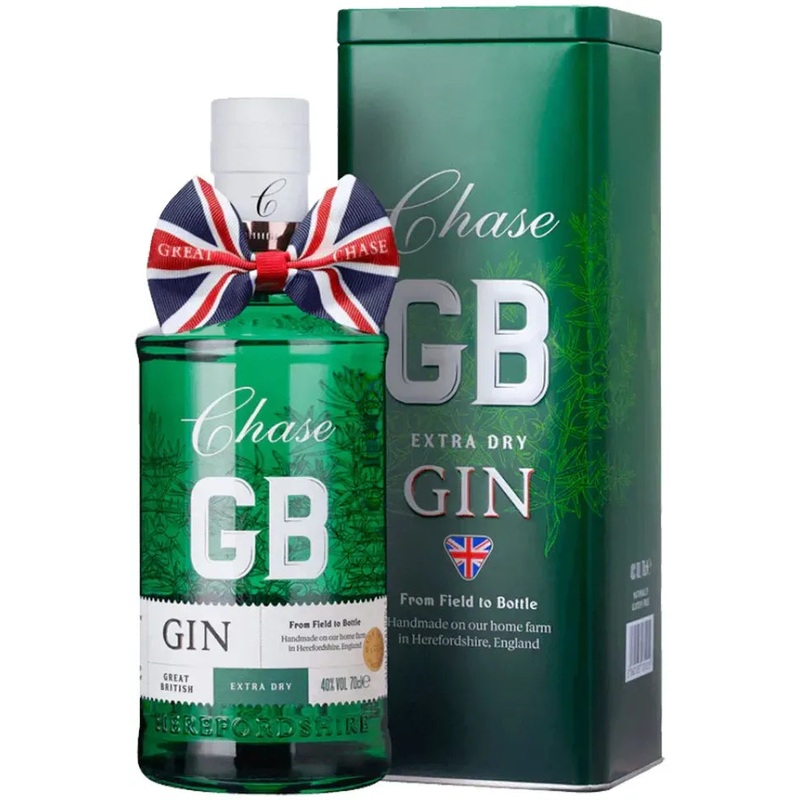 Chase GB GB Extra Dry Gin with Gift Tin 700ml