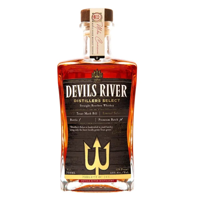 Devils River Distiller’s Select Bourbon Whiskey 750mL