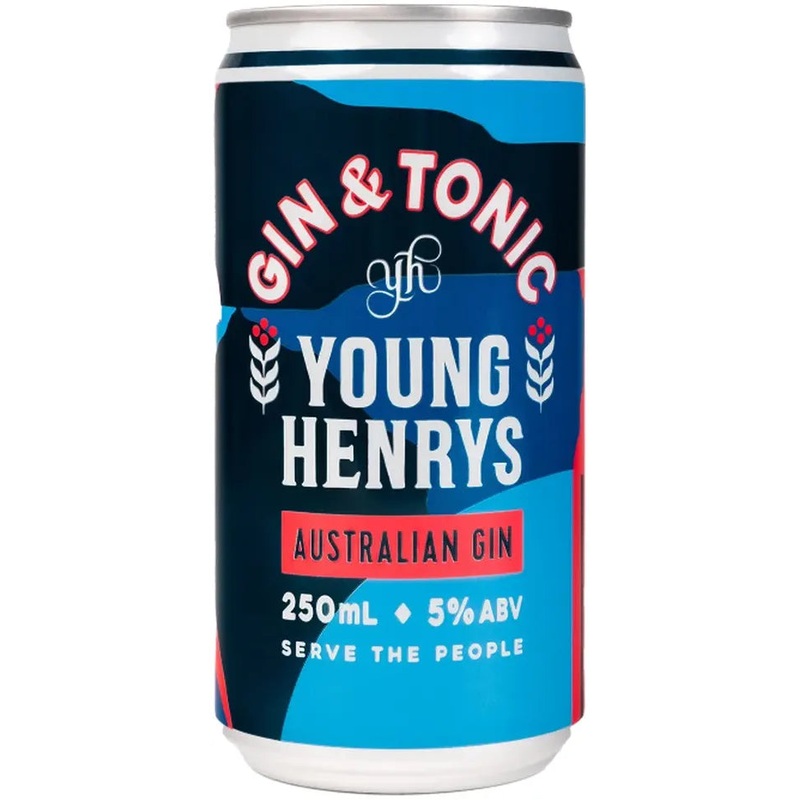 Young Henrys Gin & Tonic 250ml