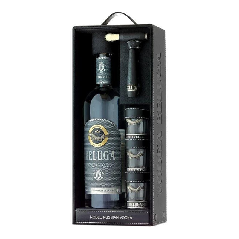 Beluga Noble Russian Gold Line Vodka 750mL